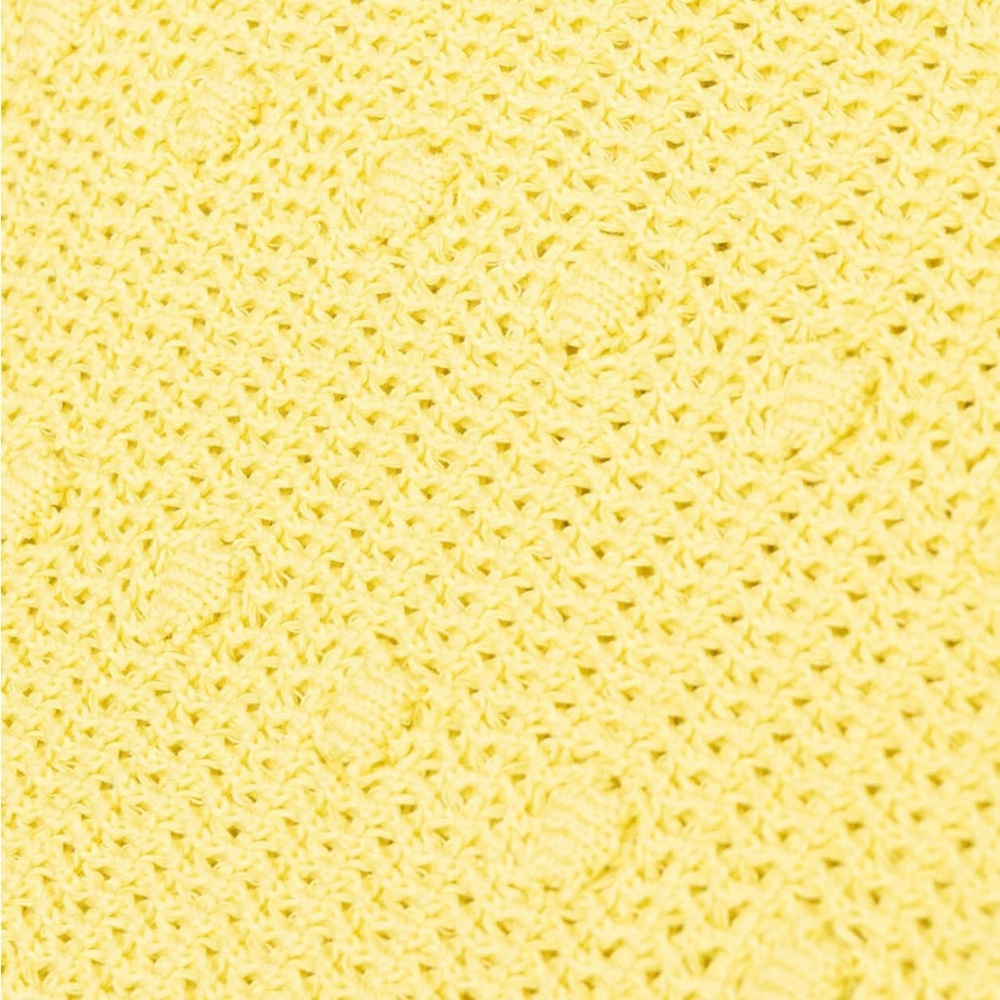 Bottega Veneta Yellow Ruffled Pencil Skirt - Picture 3 of 6